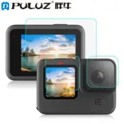 PULUZ For GoPro HERO 9 Black Lens + LCD Display Tempered Glass Film Protector