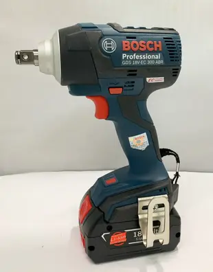 無刷電動扳手 原廠博世 BOSCH GDS18V-EC300ABR 18V雙電 5.0AH (8折)