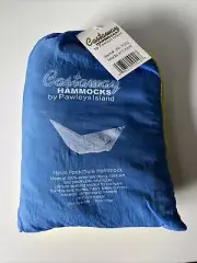 Pawleys Island Hammock -PA-7002 Travel Parachute Camping Hammock Blue & Yellow