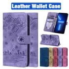 Case For iPhone 16 15 14 13 12 11 Pro Shockproof Wallet Flip Card Holder Cover
