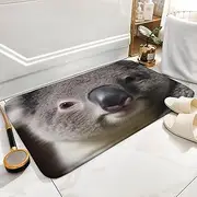 Close Up Koala Doormat Non-Slip Welcome Mats Durable Floor Mats Outdoor Entryway Door Mat Rug for Home Entrance Garage Patio Porch Farmhouse 19.7"x31.5"