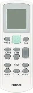 [VINABTY] New EDGS02 Remote Control Replacement - EDGS02 Universal Air Conditioner Replace Remote Control fit for DAIKIN Air Conditioner APGS02 ECGS02 EDGS02 Remote Controller
