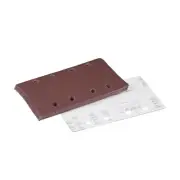 150-Grit 8-Holes Hook and Loop Sanding Sheet 7.3" x 3.6" Wet Dry Sandpaper 10pcs