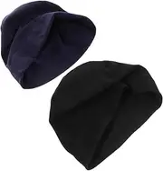 [BESPORTBLE] 2 Pcs Warm Winter Beanie Hats for Men Windproof Breathable Cycling Cap Stylish Ski Hats for Outdoor Activities Includes Colors for Running and Biking