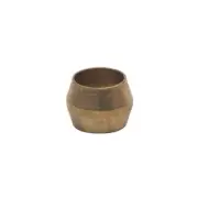 Thrifco 4401050 60-C 1/4" Comp Lead-Free Brass Sleeve - 4/Pack