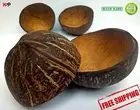 Coconut Shell Cup/Bowl Eco Friendly Natural Handmade Decoration Free Shipping