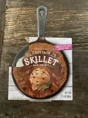 The Modern Gourmet small cast iron skillet baking kit chocolate chip cookie