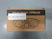 2025 4Pack Ultrasonic Animal Repellent Outdoor Solar Animal Repeller with LED Flashlight&Motion Sensor Cat Deterrent Outdoor Deer Repellent Device to Scare Squirrel Skunk Rabbit Repellent for Yard
