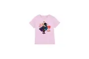 Frozen Childrens/Kids My True North Anna Kristoff Valentine`s Day T-Shirt (Pink) - UTTV4014