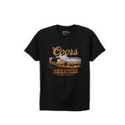 Brixton x Coors "Sunset" Short Sleeve Tee (Black) T-Shirt