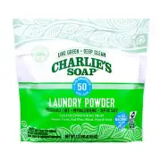 Charlie’s Soap Laundry Powder 50 Loads Hypoallergenic Washing Powder Detergent