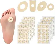 90 Pcs Corn Removers for Toes, Corn pads for toes Self Adhesive Donut，Soft Foam Callus Cushions Round Corn Cushions Pads,Water Resistant Foot Protect from Rubbing for Feet Women Men,Beige