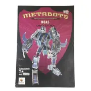 Metabots NOAS 3D Puzzle Articulated Fully Poseable 14” Action Figure ! New Inbox