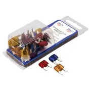 Sea-Dog 445090-1 ATM Mini Fuse Kit 30pc (3A-20A) Tin Plated Blades Marine