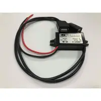 在飛比找松果購物優惠-3A電源USB模塊 12V轉5V USB 機車USB充電轉換