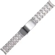 [KAVJU] For Omega Strap Metal Watchband New Seamaster DIVER 300M Push Slider Buckle 316L Stainless Steel 20mm Watch Band