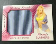 2017 Benchwarmer KENNEDY SUMMERS Dreamgirls Worn Men's Shirt SWATCH Playboy PMOY