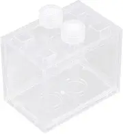 Led Fish Tank Lighting Acrylic Mini Eco-Tank Aquarium Kit for Desktop Betta Fish Habitat Small Terrarium