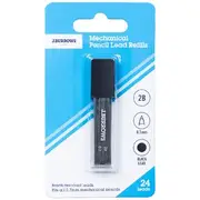 J.Burrows Mechanical Pencil Lead Refills 0.7mm 2B