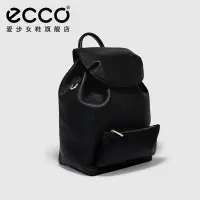 在飛比找Yahoo!奇摩拍賣優惠-ECCO愛步雙肩包 簡約優雅大容量實用雙肩包 柔適91058