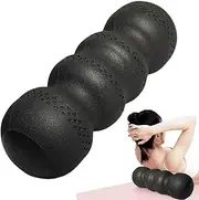 Foam Exercise Roller,Trigger Point Back Roller | Wave Design High Hardness Yoga Rolling Stick For Spine Stretcher