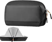Travel Electronics Organiser | Tech Organiser 2024 New Cable Organiser with 180° Daily Necessities, top Handle and Compact,Cable Storage Box, Battery Storage Case for Headphones, Notebooks, Chargers