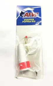 AFW Snapper Poppers Rig - 1 per pack