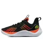 Men Under Armour Curry 10 Iron Sharpens Basketball Shoes Sz 14 Black 3025620 001
