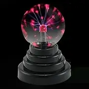3 in Magic Plasma Ball Lamp, Plasma Electric Nebula Lightening Ball, Touch Sensitive Interactive Plasma Lamp Nebula Sphere Globe for Gifts