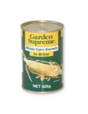 Garden Supreme Corn Kernels In Brine 425 Gr Packet