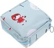 DEARMAMY Delicate Capacity Sanitary Napkin Storage Pouch Convenient Zipper Tampon Holder for Daily Use Stylish and Practical Menstrual Period Bag for Women