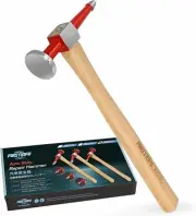 Harden Car Panel Beating Pick And Finishing Hammer Hickory Handle DENT REPAIR