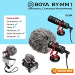 適用於 DSLR 相機智能手機等的 BOYA BY-MM1 視頻麥克風 SHOTGUN MIC