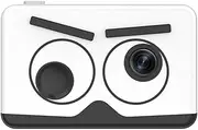 ren Digital Camera 20MP 1080P 2.0-inch IPS Screen Video Function Auto-Focusing with Built-in Stickers Games 32GB Extended ry with Lanyard White