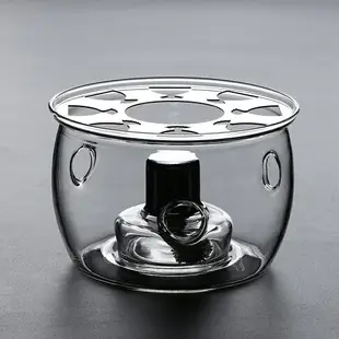 溫茶器 煮茶器 一屋窯耐熱玻璃酒精燈底座加熱燒水保溫底座煮茶器酒精茶爐溫茶器『XY37703』
