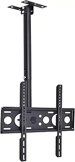 Ceiling TV Mount - 360° Rotation Tilt TV Bracket, Adjustable Tv Wall Mount, Adapts LCD Monitors from 32 to 55 Inches, with Loading 110 Lbs Ceiling TV Mount(2m)