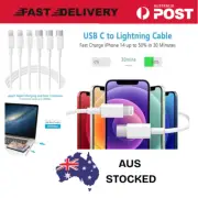 USB C to Lightning Cable 3Pack 6FT fast Charger Cable USB-C Power Delivery Charg