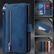 For Samsung S21 S20 FE Ultra S10 S9 8 Plus A12 A51 A71 Case Leather Wallet Cover