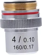 LABRIMP High Accuracy Microscope Objective Lens Object Contrast Increase Professional Imaging Without Aberration Durable and Smooth Finish