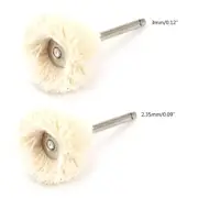 Portable Wool Felt Polishing Wheel 2.35/3mm Shank Buffing Wheel for Jewelry