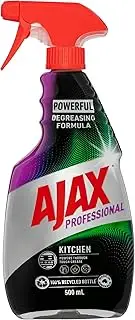 Ajax Professional Kitchen Power Degreaser Cleaner, 500mL, Trigger Surface Spray