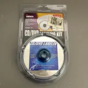 Aidata CD/DVD Labeling Kit Design Your Own CD/DVD - NEW SEALED