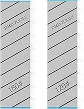 DMD | Double-Sided Diamond Sharpening Stone 10x3 inch (120&180)| Delux Diamond Whetstone| Grit Diamond Sharpening Plate |