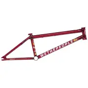 WE THE PEOPLE BMX BUCK BICYCLE FRAME TRANS RED