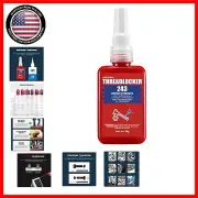 Thread Locker - Removable Metal Adhesive for Bolts & Fasteners 1.69 Oz