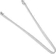 Stainless Steel Ice Tongs for Kitchen Party Non-Slip Long Handle Eggshell Remover Sugar Cube Tong