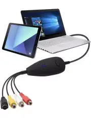Capture Card, USB Video Capture Card Devices, VCR VHS TV to DVD Converter,