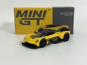 Aston Martin Valkyrie Sunburst Yellow 1:64 Mini GT MGT00744L