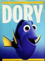 Disney Pixar Finding Dory Mini Poster 8x11 Door Sign