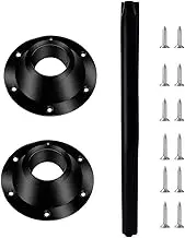 Générique RV Table Base Mount, Aluminum Alloy Stand Support, Space Saver Balancer Compact Multipurpose Lightweight Detachable Leg Interior Accessories Pedestal, 29 Inches